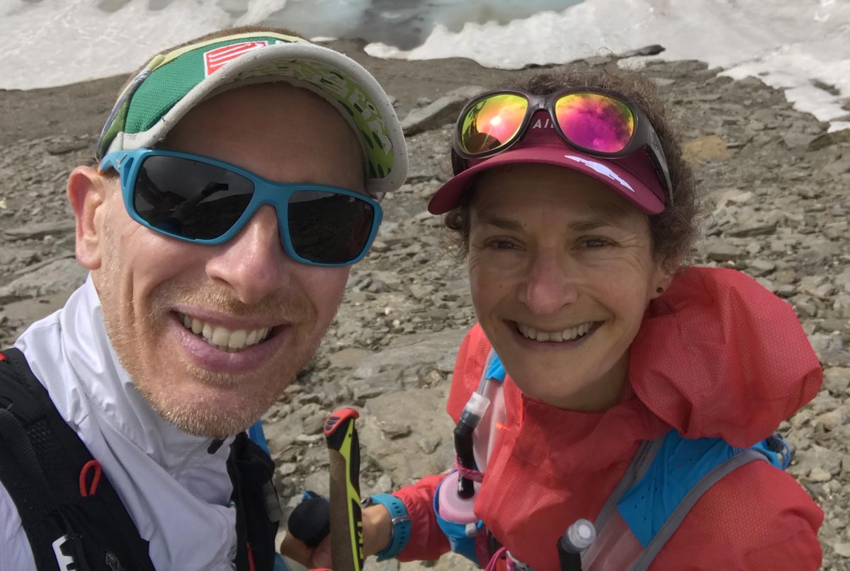 Benoit et Anne-Lise COLLET en stage trail & naturopathie